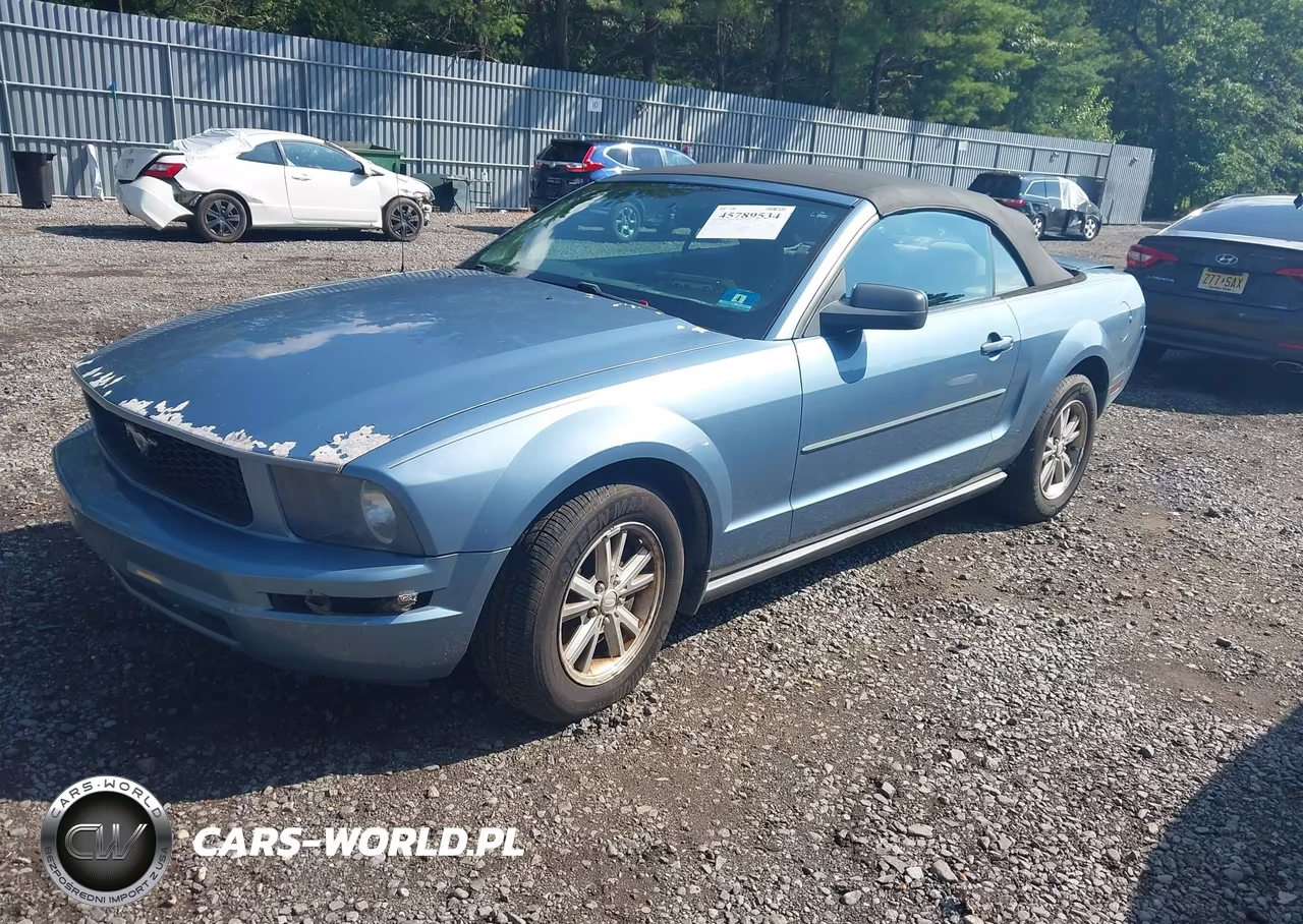 2007 Ford Mustang V6 Deluxe-V6 Premium VIN:1ZVFT84N675327728 - 2