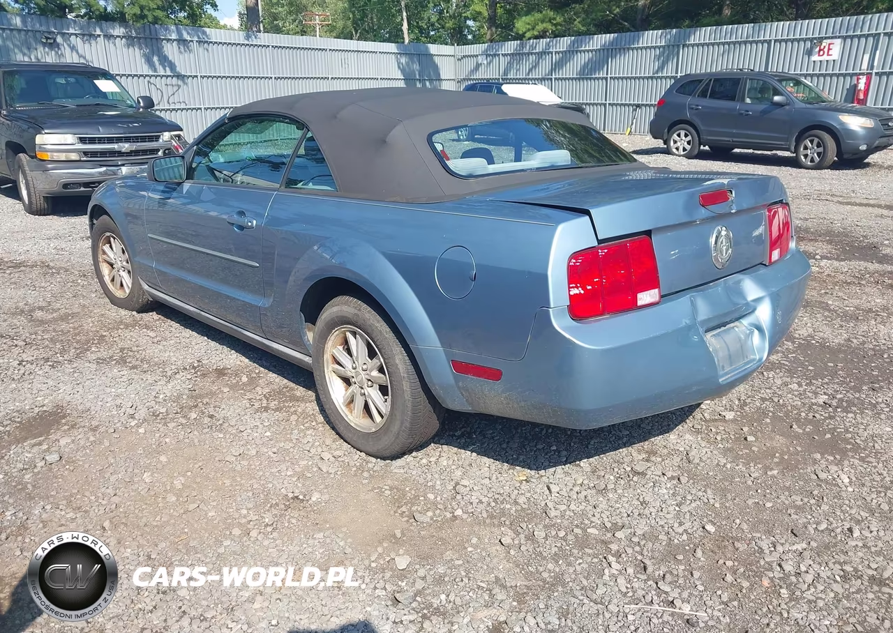 2007 Ford Mustang V6 Deluxe-V6 Premium VIN:1ZVFT84N675327728 - 3
