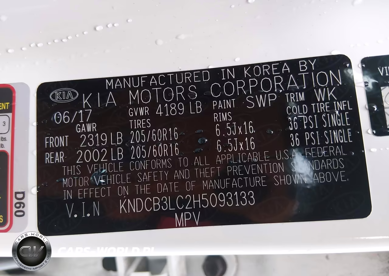 2017 Kia Niro Lx VIN:KNDCB3LC2H5093133 - 9