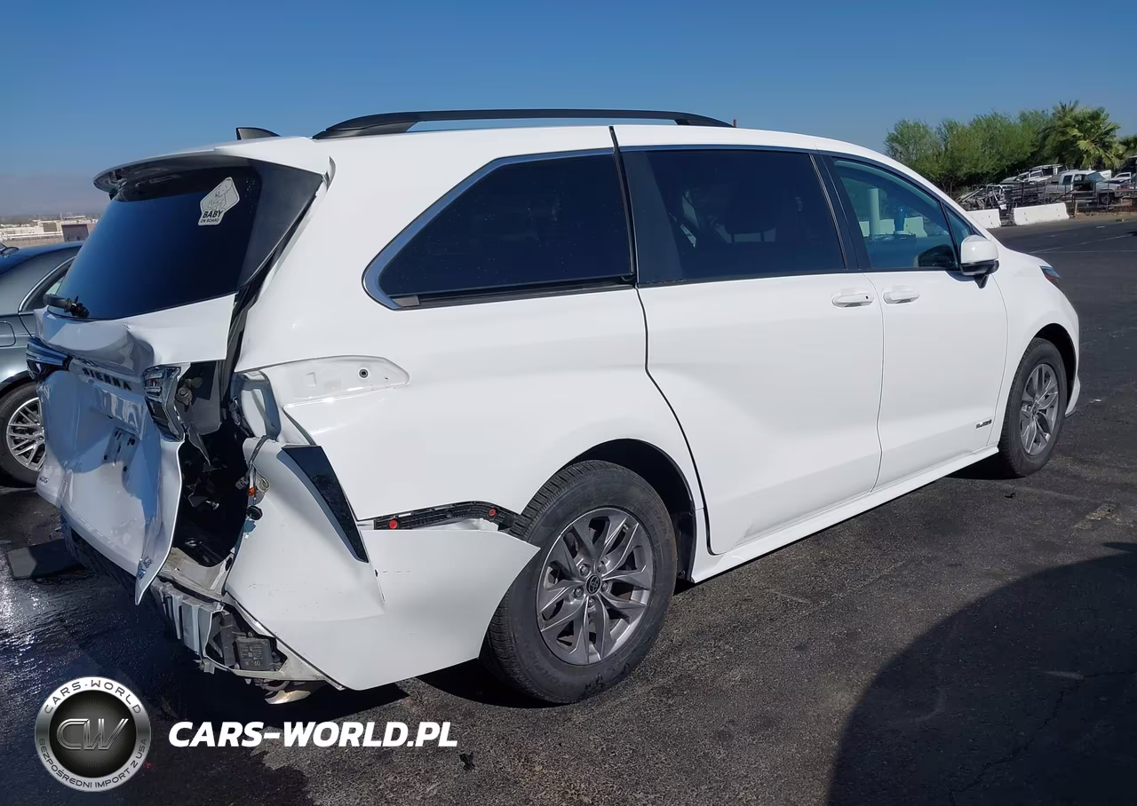 2021 Toyota Sienna Le VIN:5TDKSKFC0MS039481 - 4