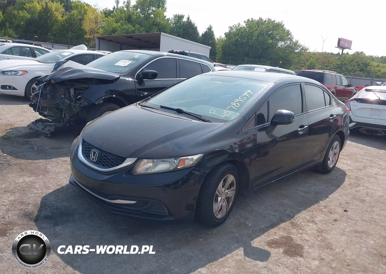 2013 Honda Civic Lx VIN:2HGFB2F50DH556752 - 2