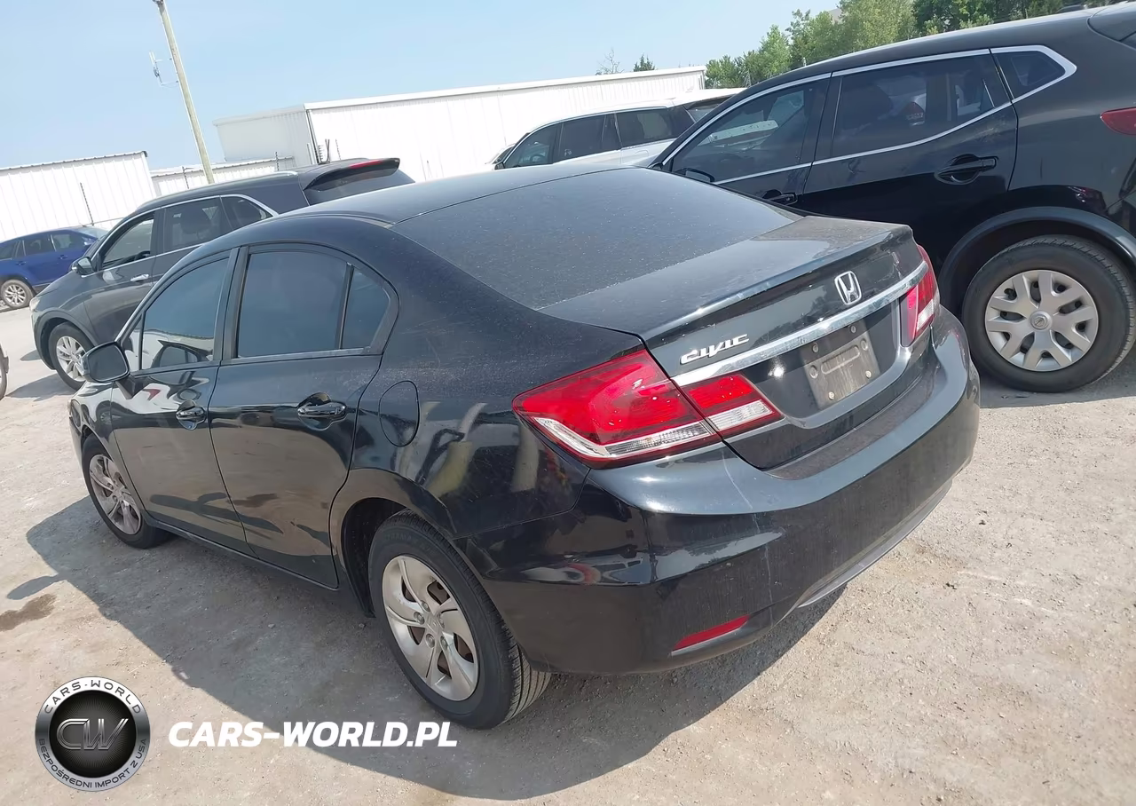 2013 Honda Civic Lx VIN:2HGFB2F50DH556752 - 3