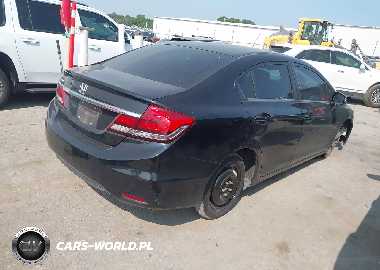 2013 Honda Civic Lx VIN:2HGFB2F50DH556752 - 4