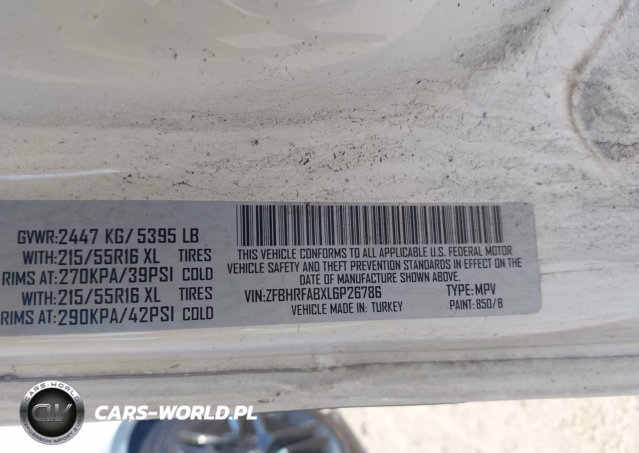 2020 Ram Promaster City Tradesman VIN:ZFBHRFABXL6P26786 - 9