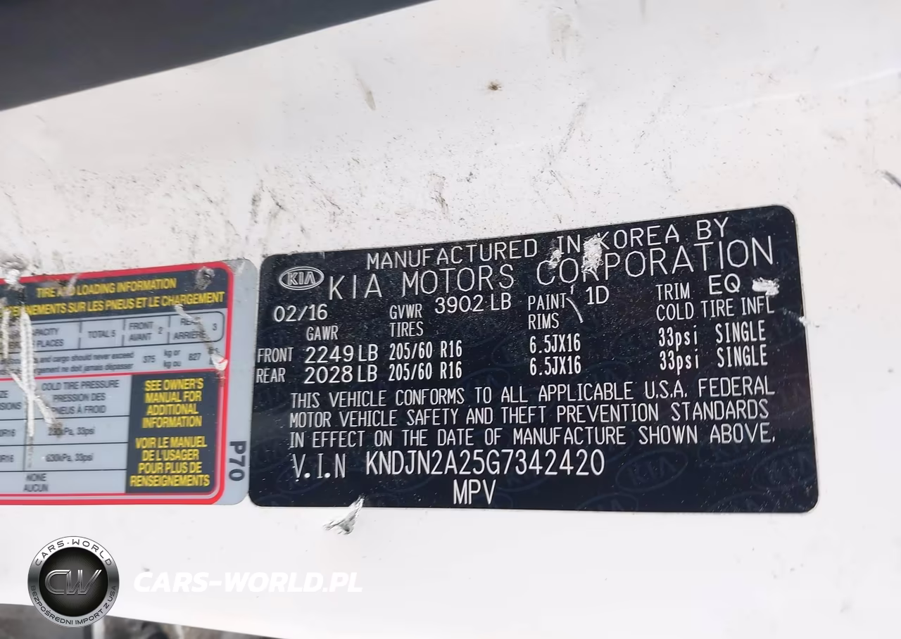 2016 Kia Soul VIN:KNDJN2A25G7342420 - 9
