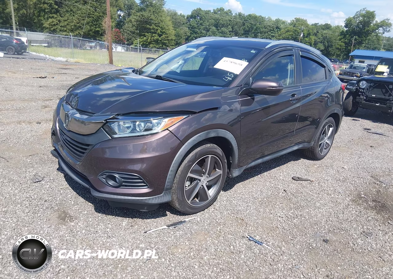 2021 Honda Hr-V 2Wd Ex-L VIN:3CZRU5H72MM718432 - 2
