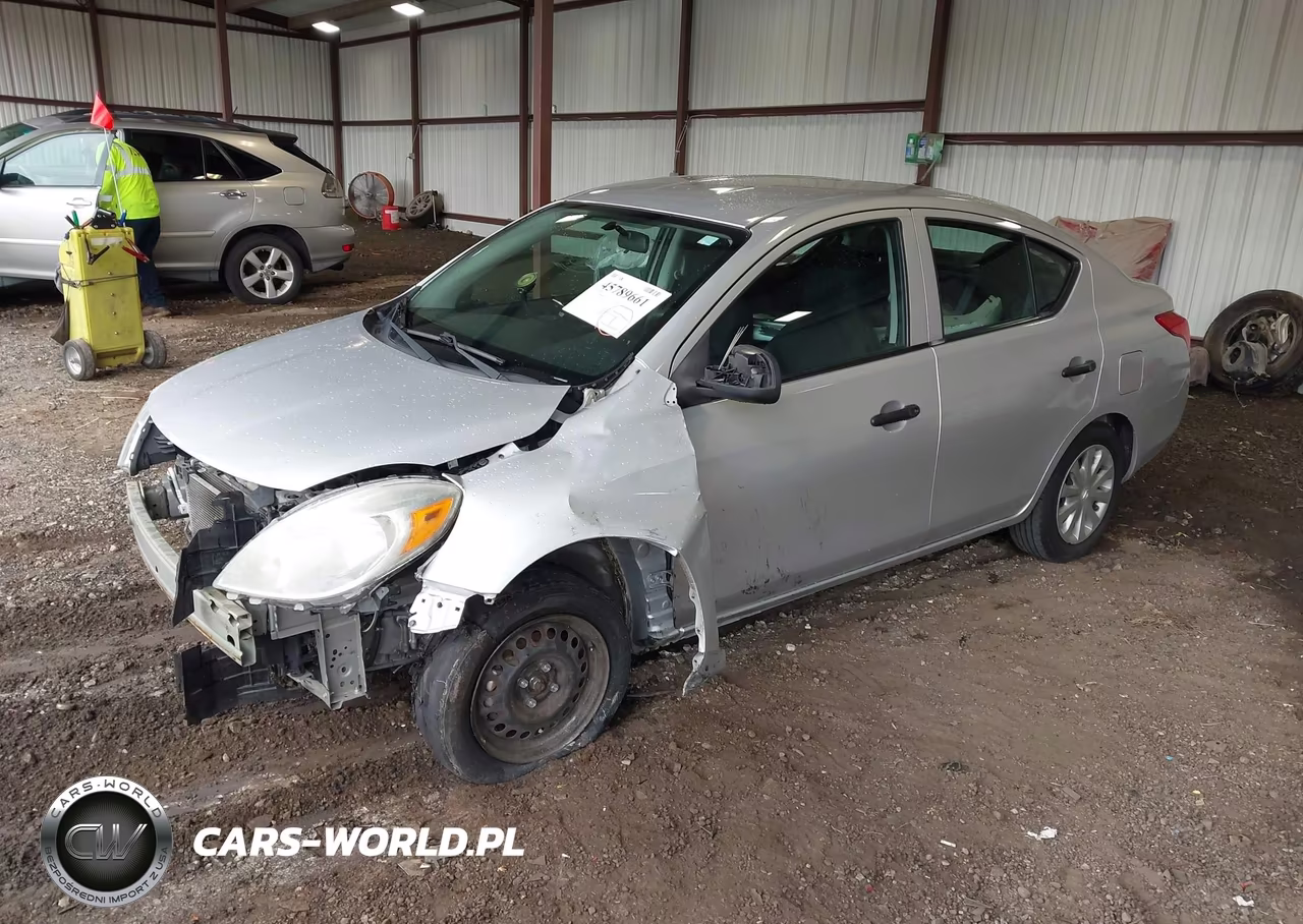 2013 Nissan Versa 1.6 S VIN:3N1CN7AP3DL845875 - 2
