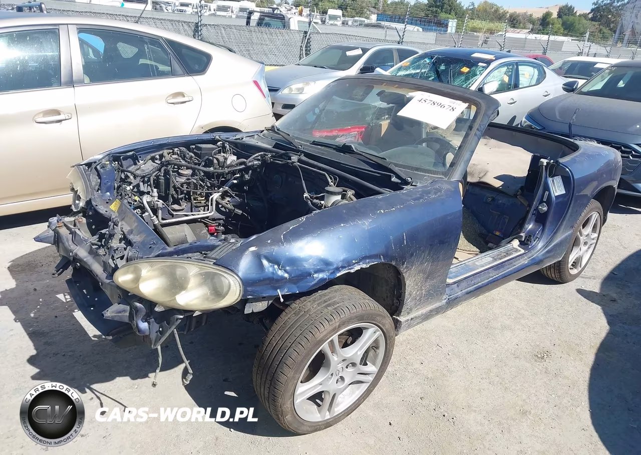 2002 Mazda Mx-5 Miata Cloth-Ls-Se VIN:JM1NB353720220355 - 2