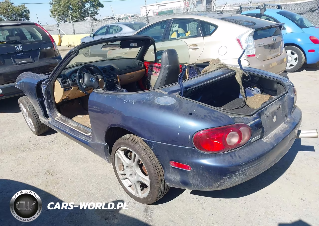 2002 Mazda Mx-5 Miata Cloth-Ls-Se VIN:JM1NB353720220355 - 3