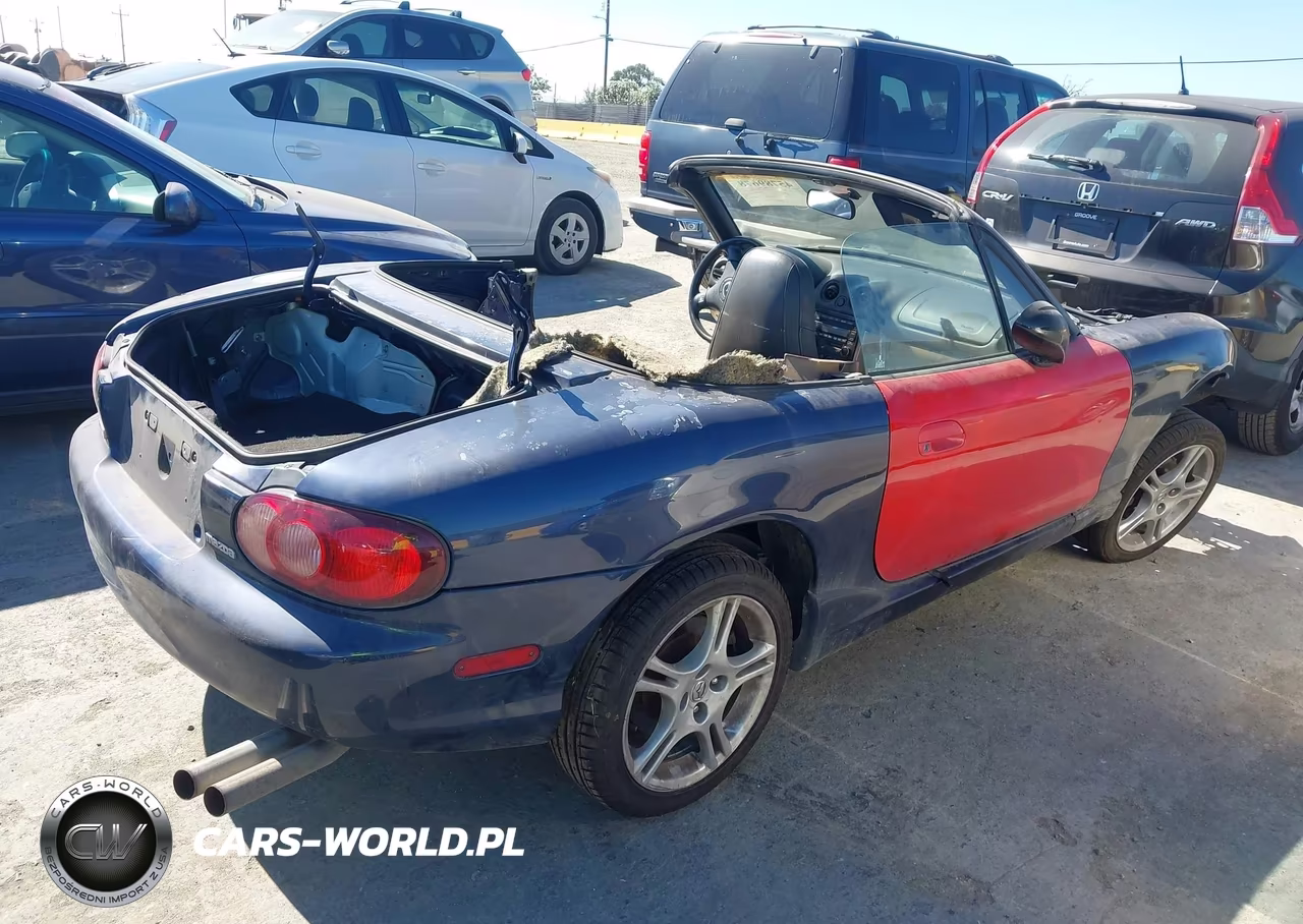 2002 Mazda Mx-5 Miata Cloth-Ls-Se VIN:JM1NB353720220355 - 4