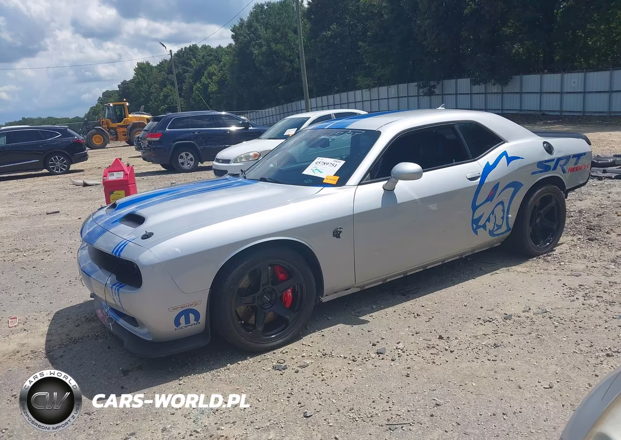 2022 Dodge Challenger Srt Hellcat Redeye VIN:2C3CDZL91NH191807 - 2