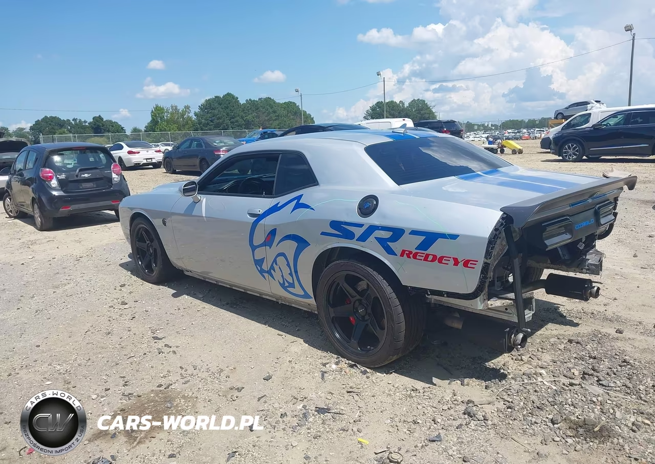 2022 Dodge Challenger Srt Hellcat Redeye VIN:2C3CDZL91NH191807 - 3