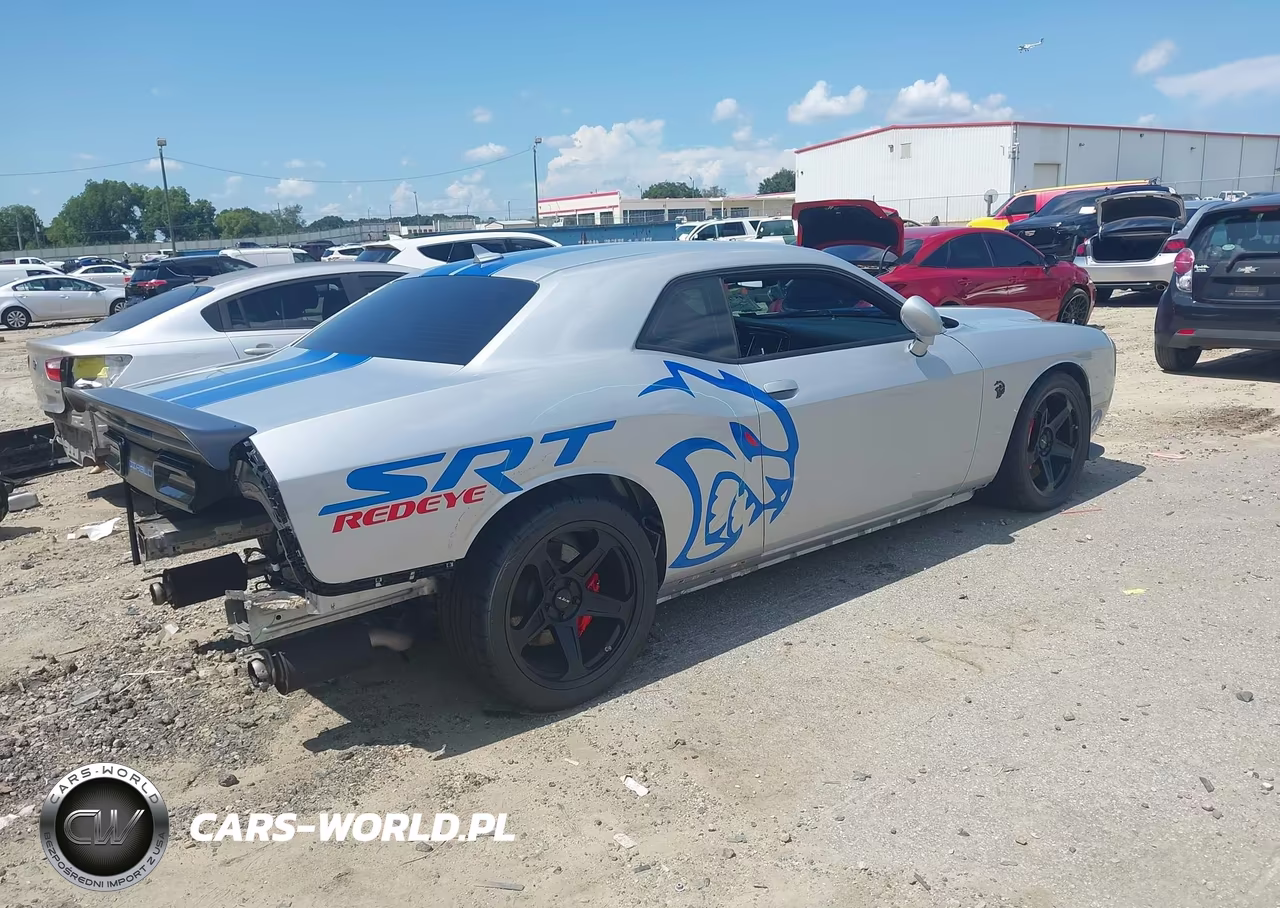 2022 Dodge Challenger Srt Hellcat Redeye VIN:2C3CDZL91NH191807 - 4
