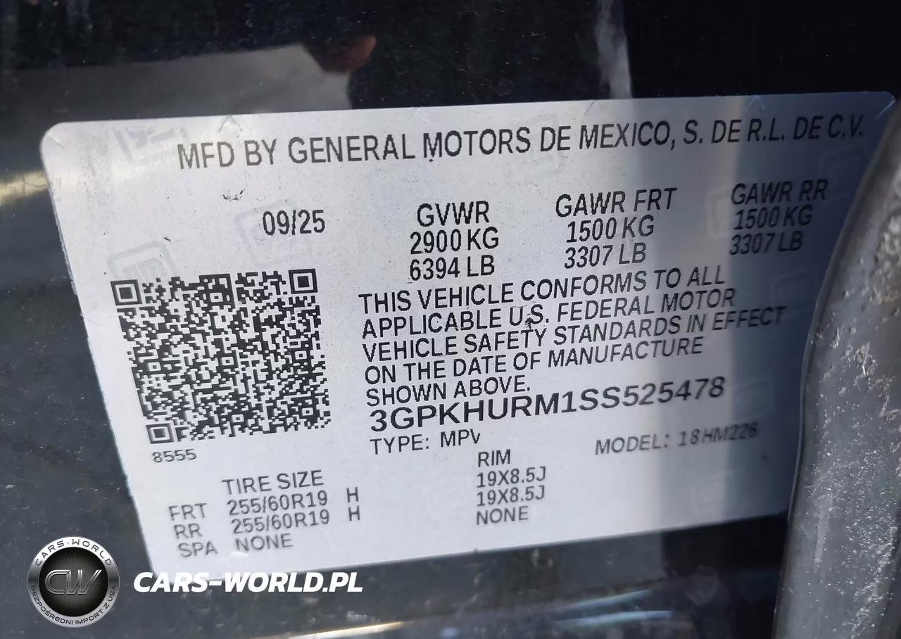 2025 Honda Prologue Ex VIN:3GPKHURM1SS525478 - 9