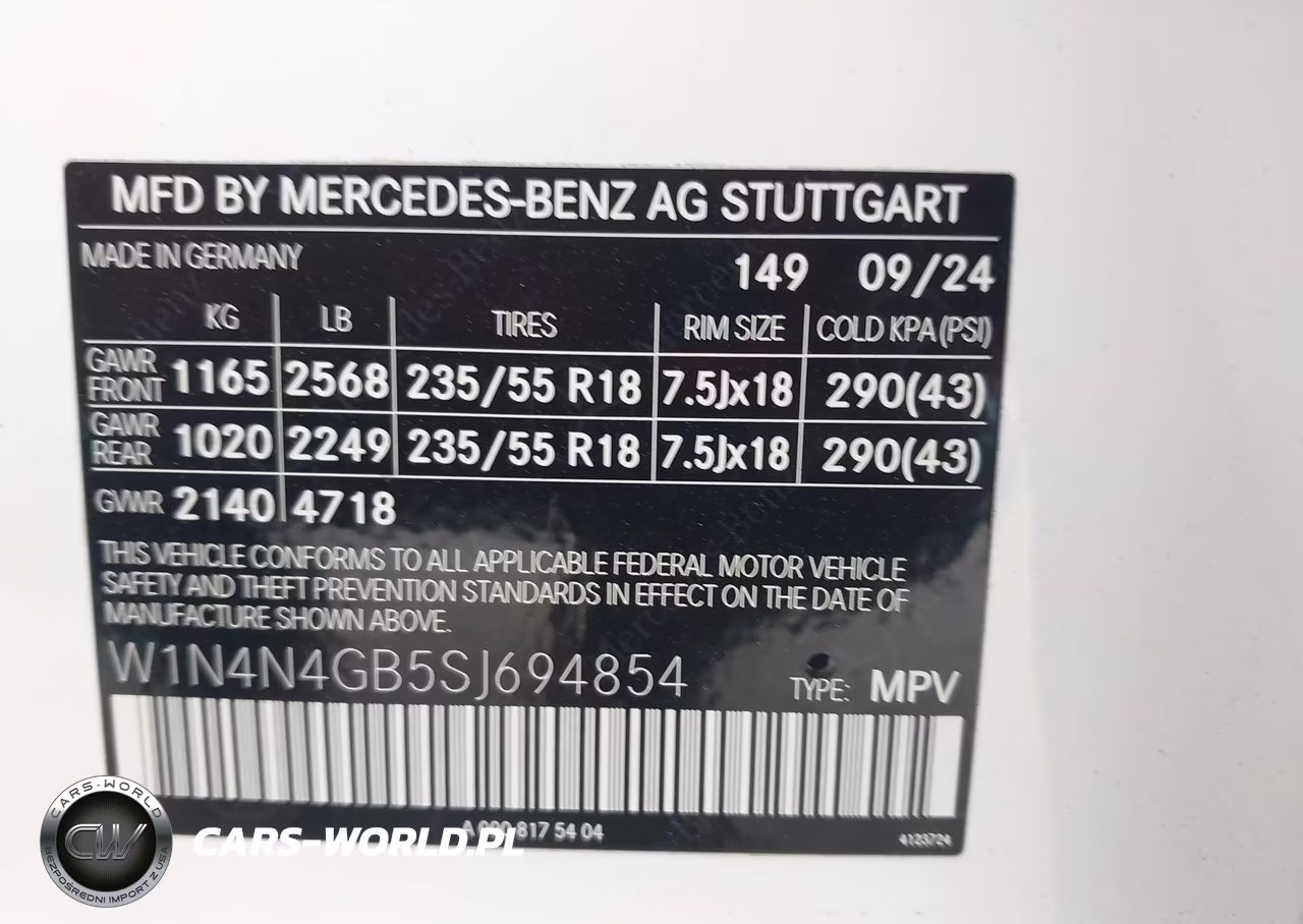 2025 Mercedes-Benz Gla 250 4Matic VIN:W1N4N4GB5SJ694854 - 9