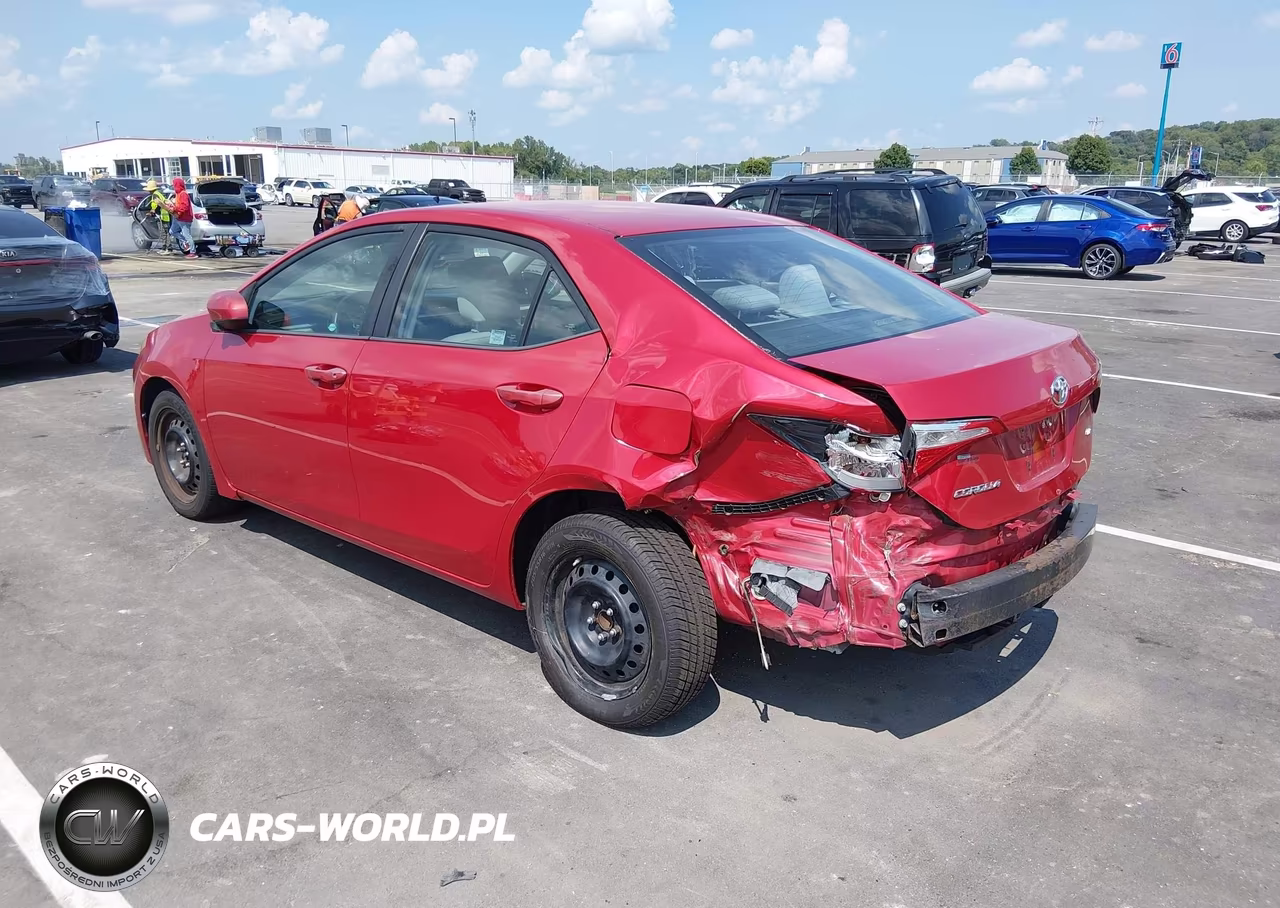 2015 Toyota Corolla Le VIN:2T1BURHE2FC397761 - 3