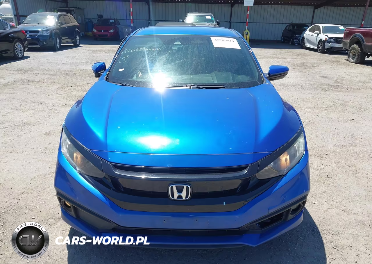 2020 Honda Civic Sport VIN:2HGFC2F8XLH596245 - 11