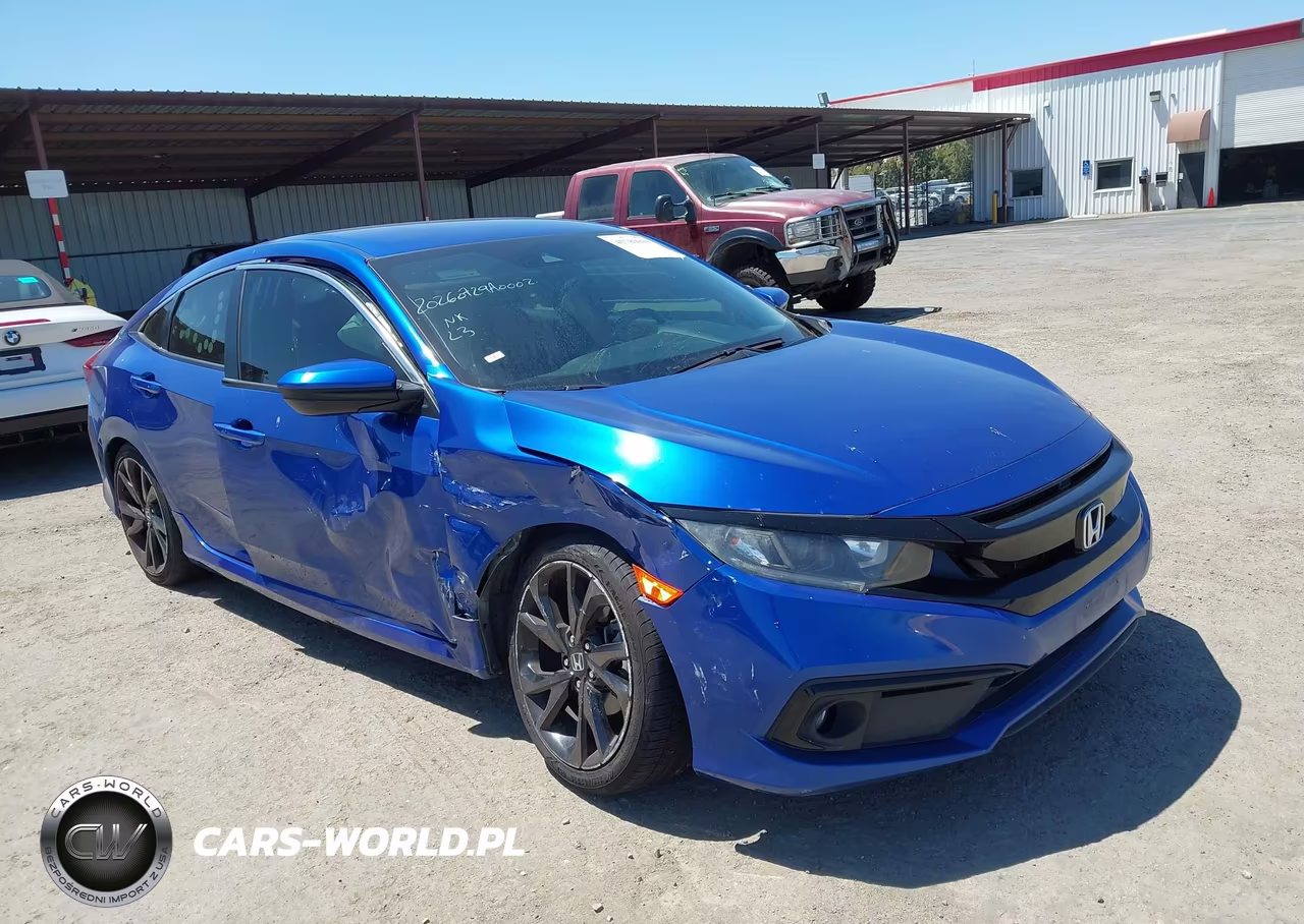 2020 Honda Civic Sport VIN:2HGFC2F8XLH596245 - 6