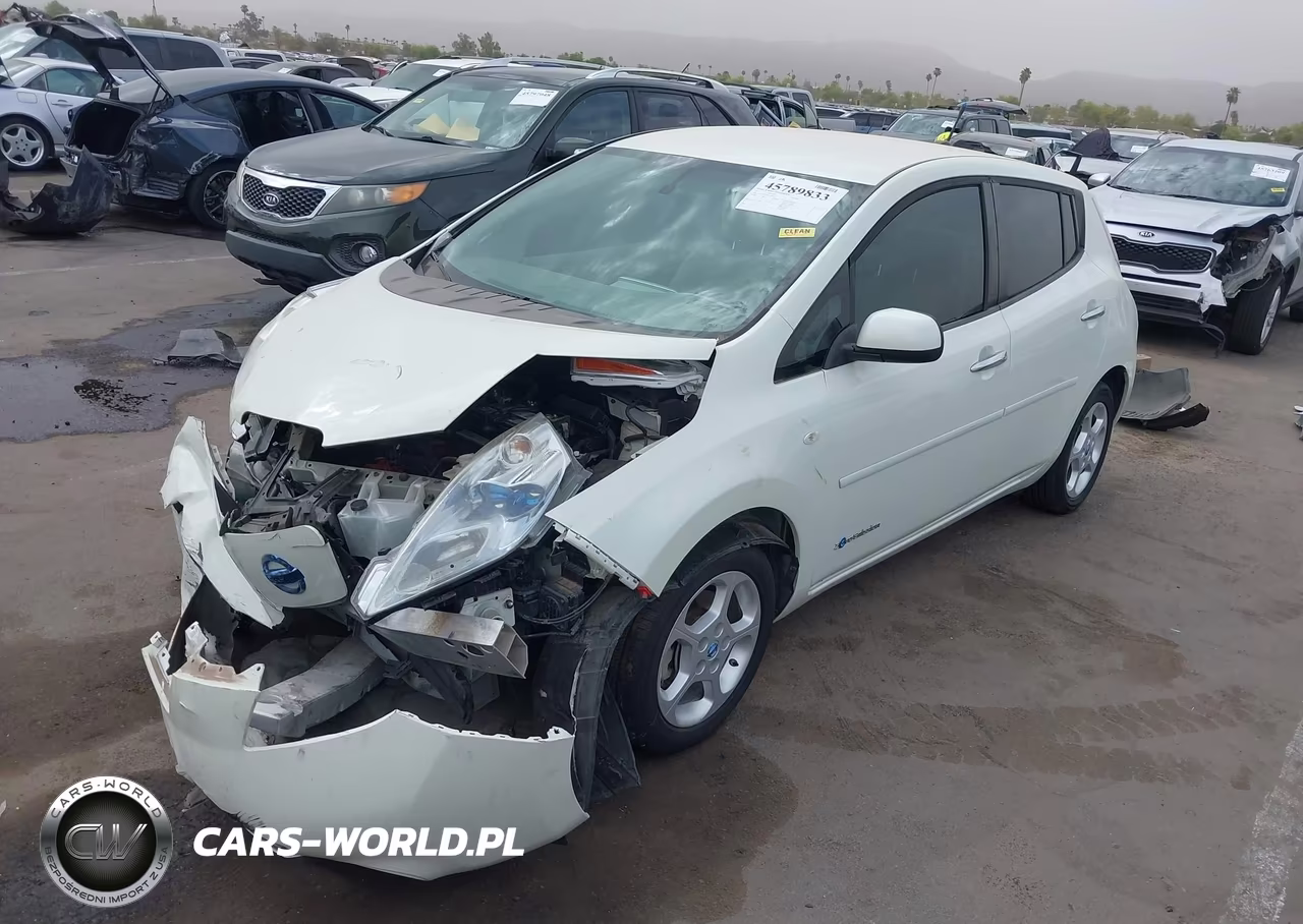2011 Nissan Leaf Sl VIN:JN1AZ0CPXBT006458 - 2