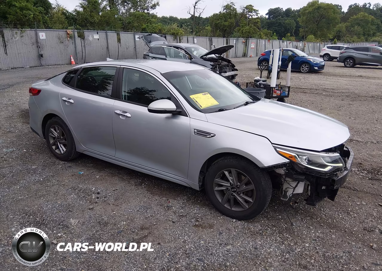 2019 Kia Optima Lx VIN:5XXGT4L30KG317393 - 1