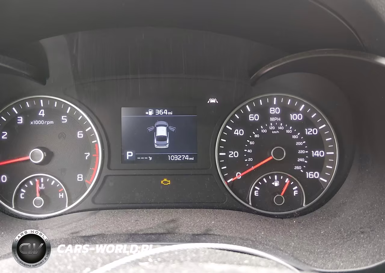 2019 Kia Optima Lx VIN:5XXGT4L30KG317393 - 15