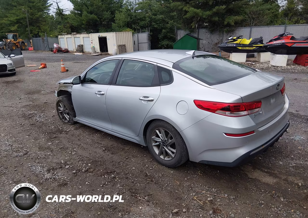 2019 Kia Optima Lx VIN:5XXGT4L30KG317393 - 3