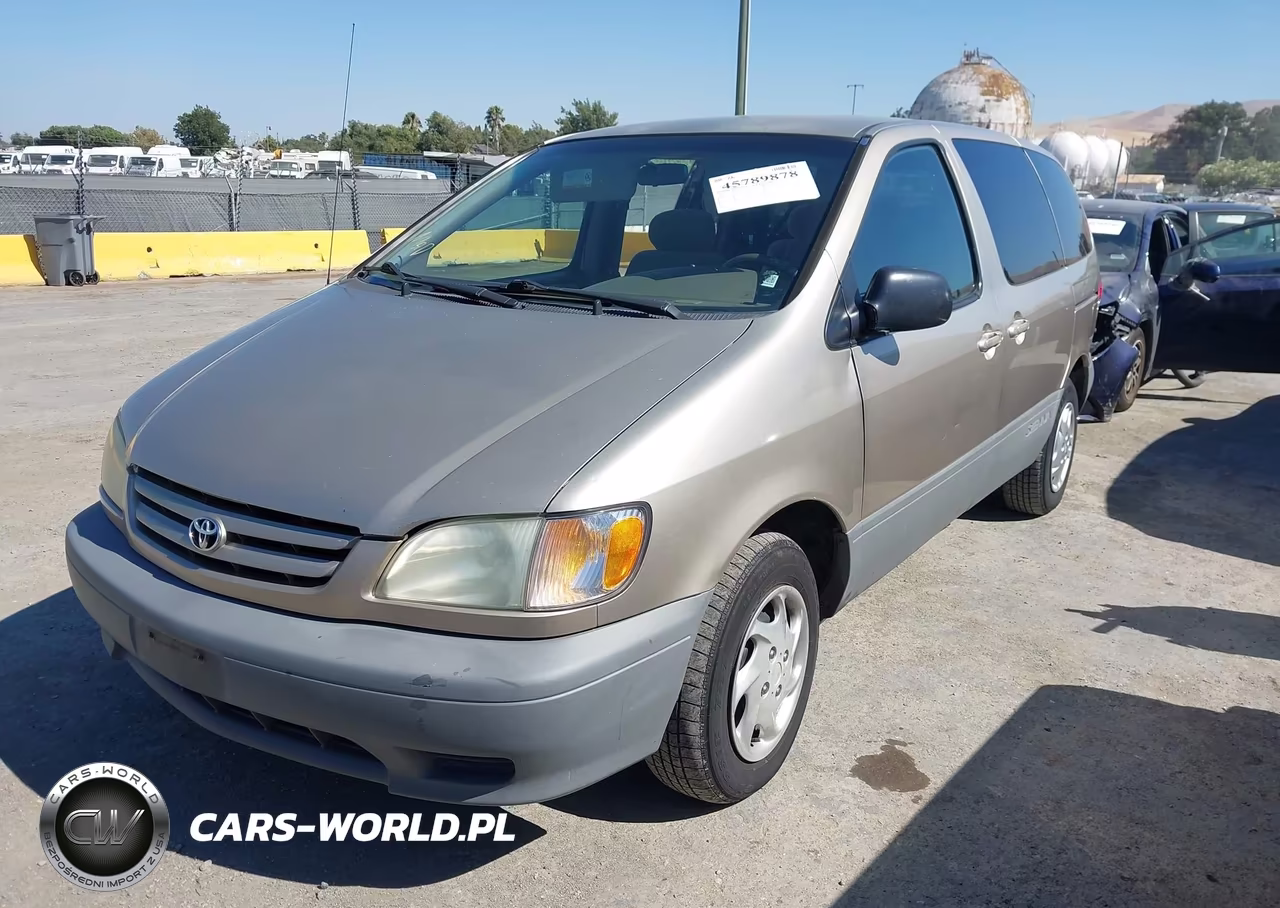 2001 Toyota Sienna Ce VIN:4T3ZF19C71U371808 - 2