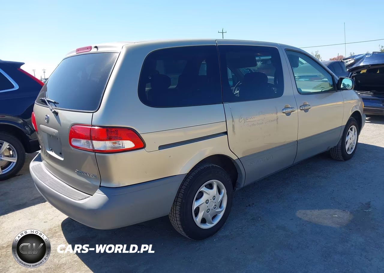 2001 Toyota Sienna Ce VIN:4T3ZF19C71U371808 - 4