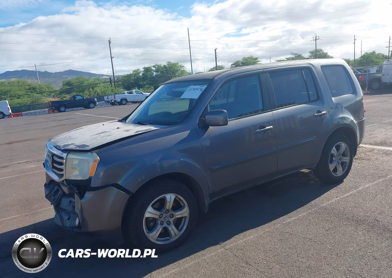 2014 Honda Pilot Ex-L VIN:5FNYF3H51EB013576 - 2