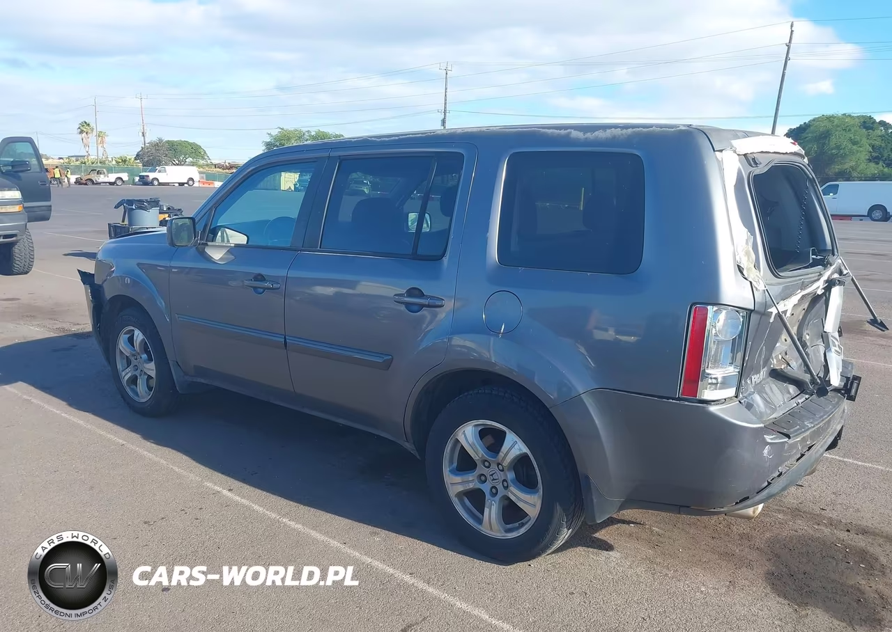 2014 Honda Pilot Ex-L VIN:5FNYF3H51EB013576 - 3