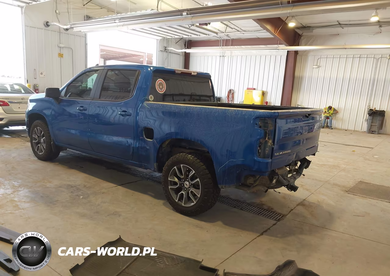 2022 Chevrolet Silverado 1500 4Wd Short Bed Rst VIN:1GCUDEED2NZ575301 - 3