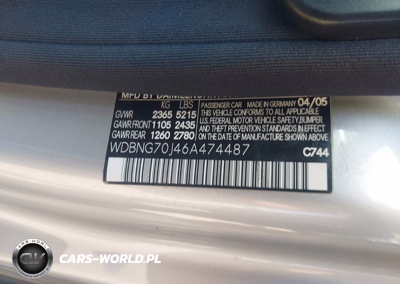 2006 Mercedes-Benz S 430 VIN:WDBNG70J46A474487 - 9