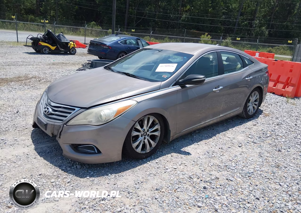 2012 Hyundai Azera VIN:KMHFG4JG5CA186685 - 2