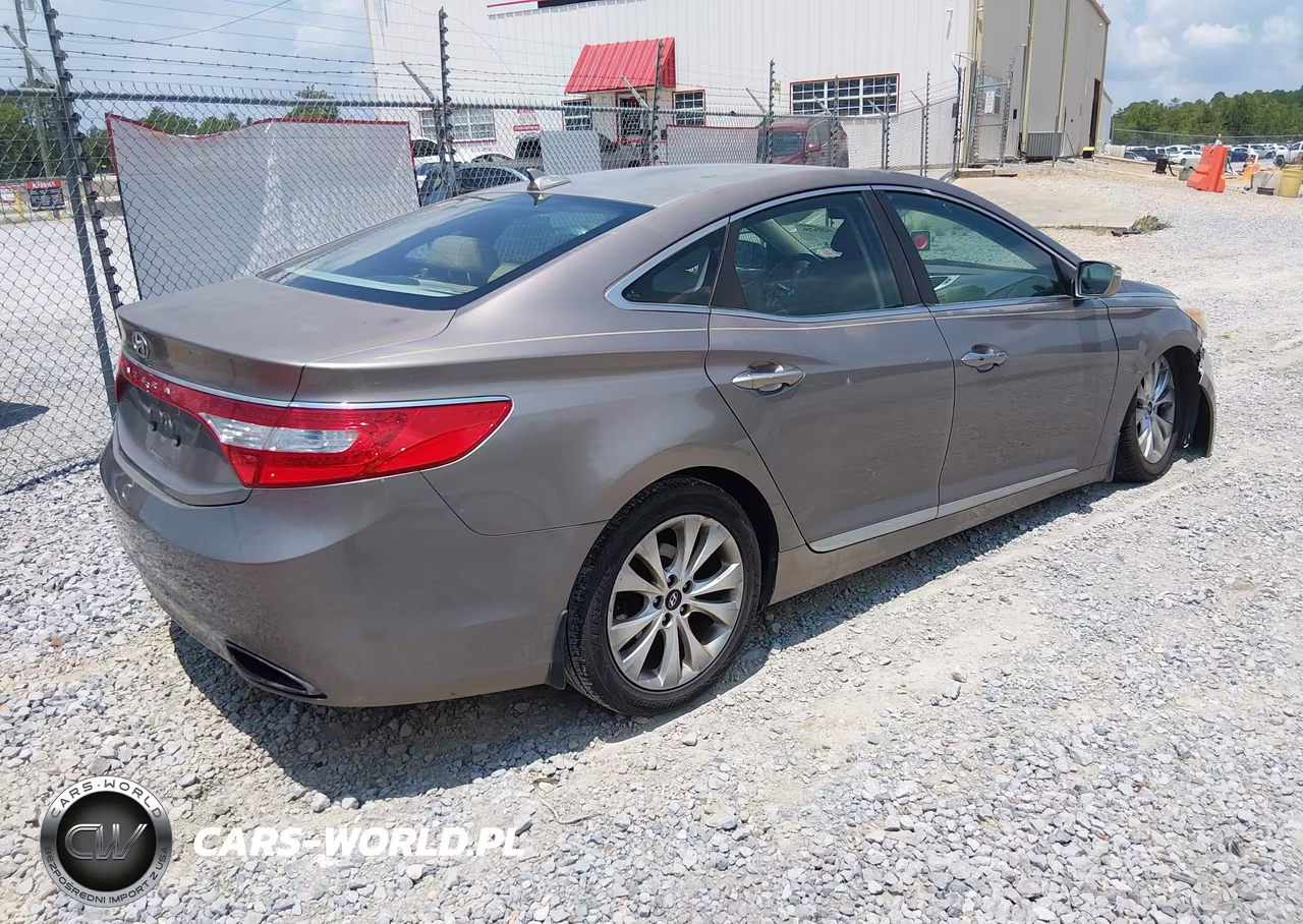 2012 Hyundai Azera VIN:KMHFG4JG5CA186685 - 4