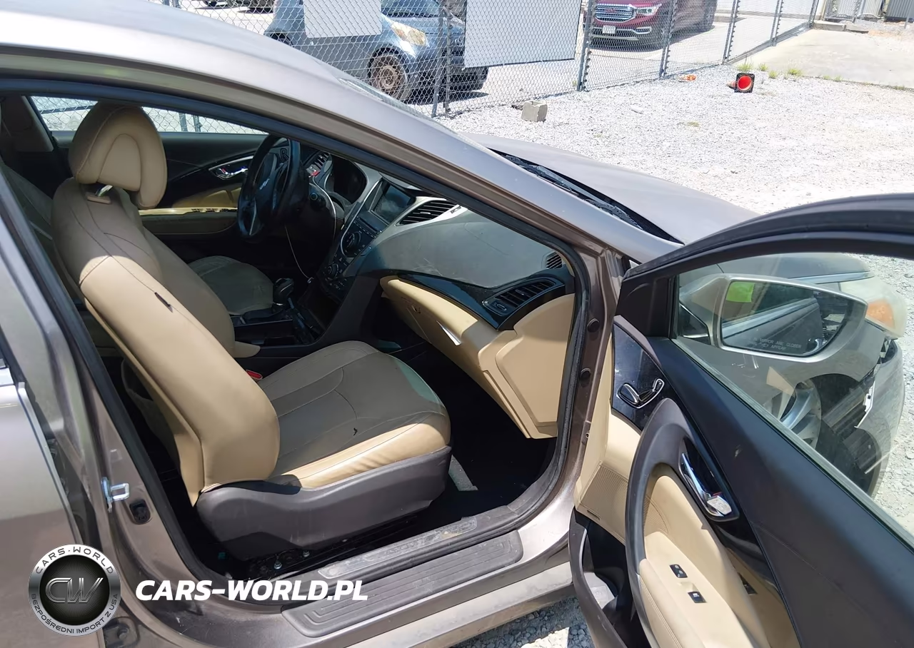 2012 Hyundai Azera VIN:KMHFG4JG5CA186685 - 5