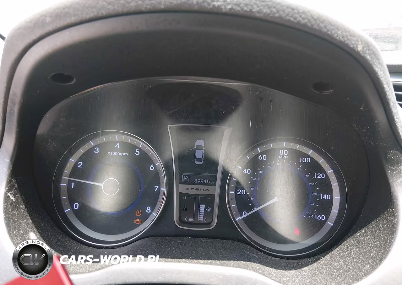 2012 Hyundai Azera VIN:KMHFG4JG5CA186685 - 7