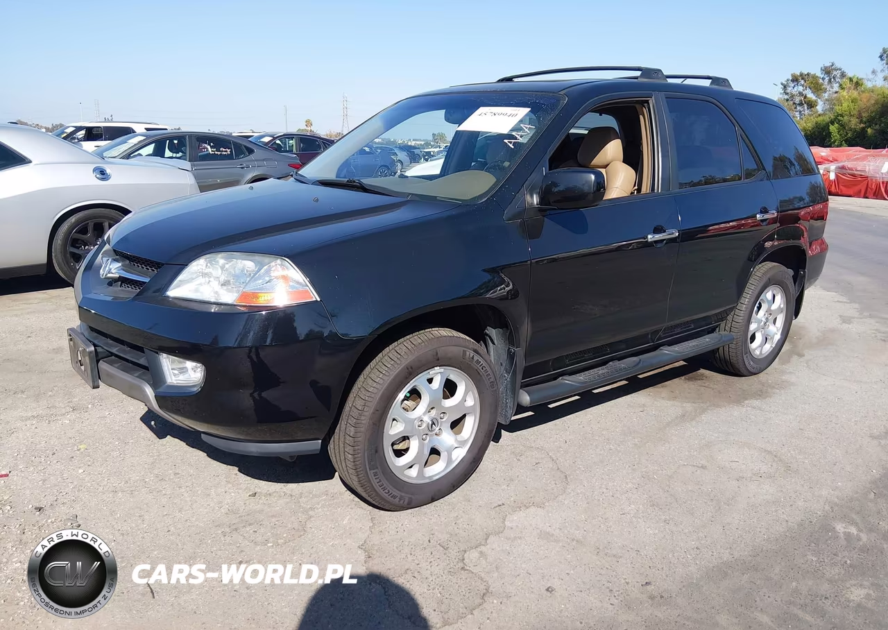 2002 Acura Mdx VIN:2HNYD18662H512926 - 2