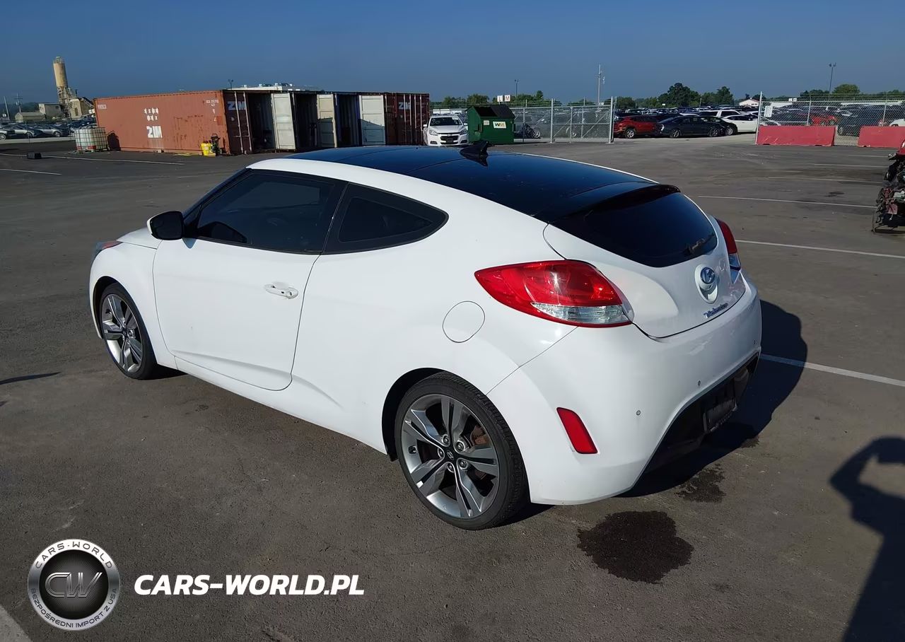2014 Hyundai Veloster Base W-Black VIN:KMHTC6AD2EU191442 - 3