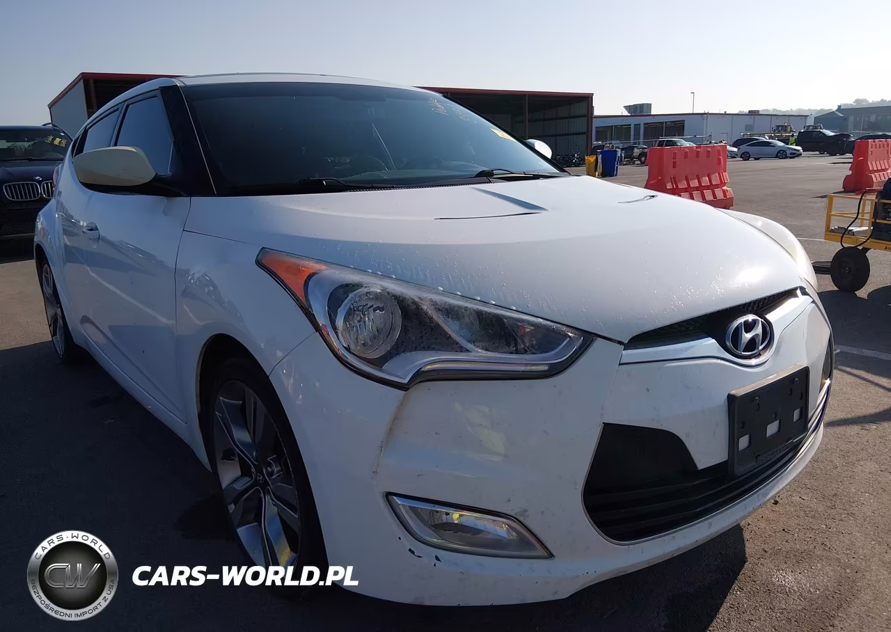 2014 Hyundai Veloster Base W-Black VIN:KMHTC6AD2EU191442 - 6