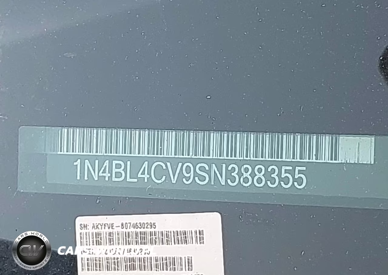 2025 Nissan Altima Sr Fwd VIN:1N4BL4CV9SN388355 - 17