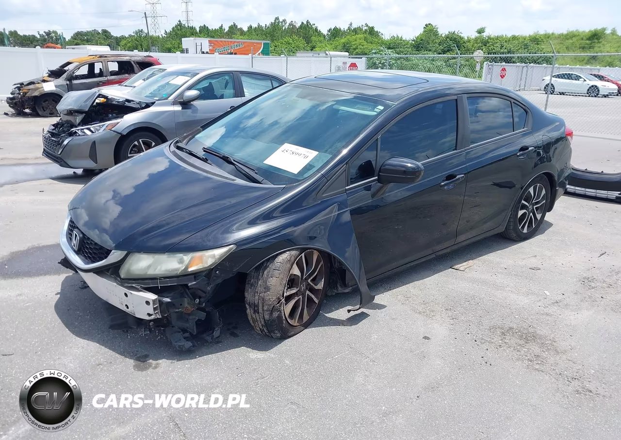 2015 Honda Civic Ex VIN:19XFB2F85FE026168 - 2