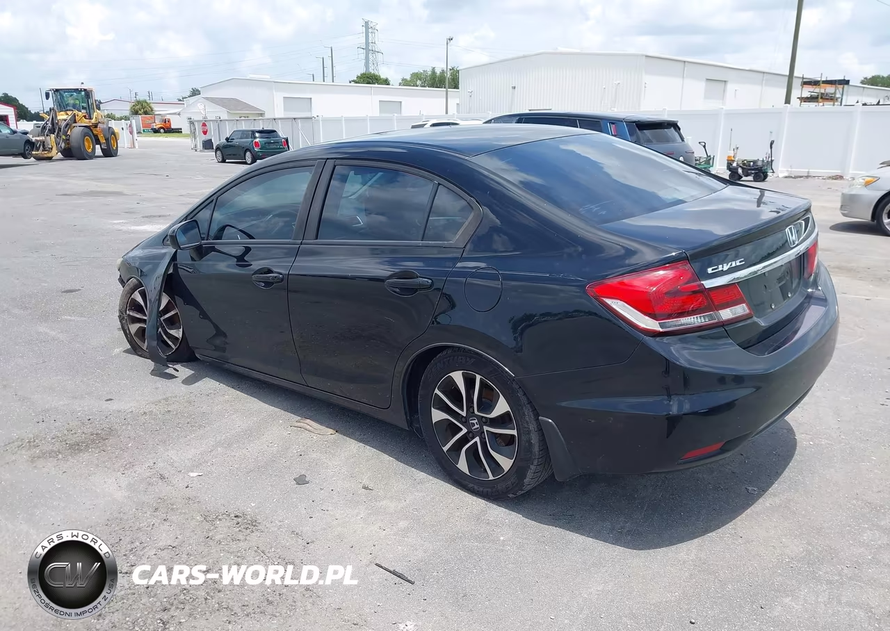 2015 Honda Civic Ex VIN:19XFB2F85FE026168 - 3