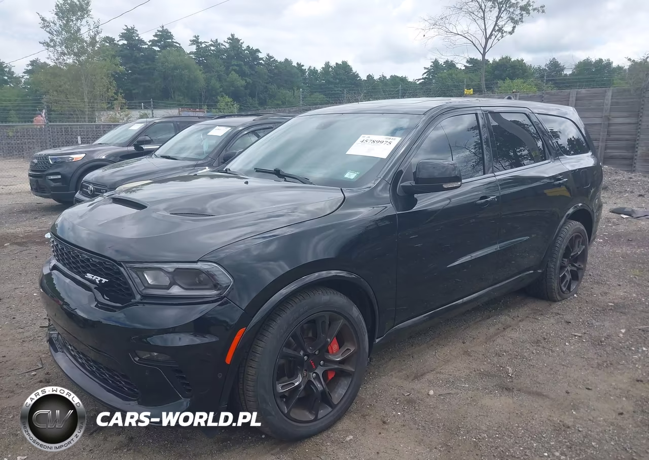 2018 Dodge Durango Srt Awd VIN:1C4SDJGJ1JC213833 - 2