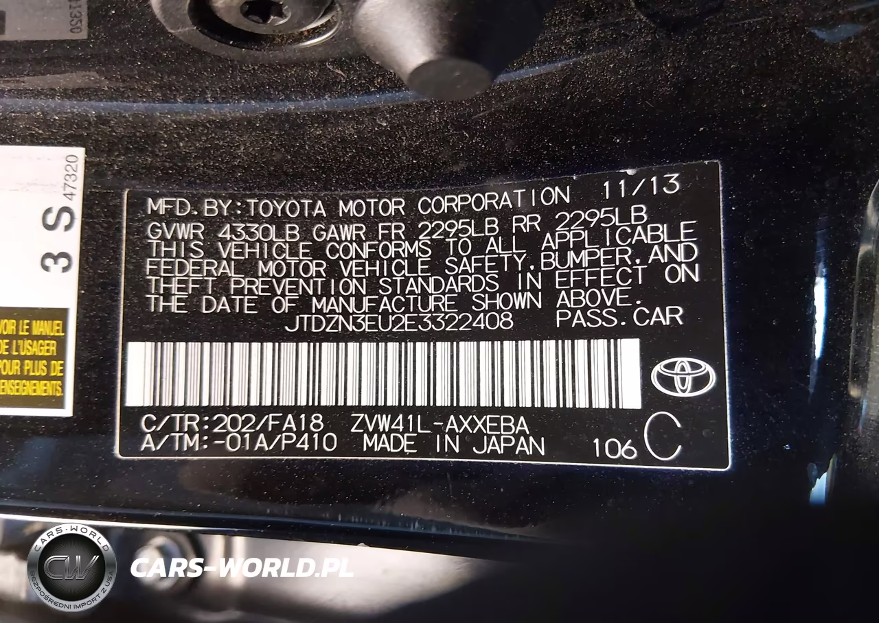 2014 Toyota Prius V Three VIN:JTDZN3EU2E3322408 - 9