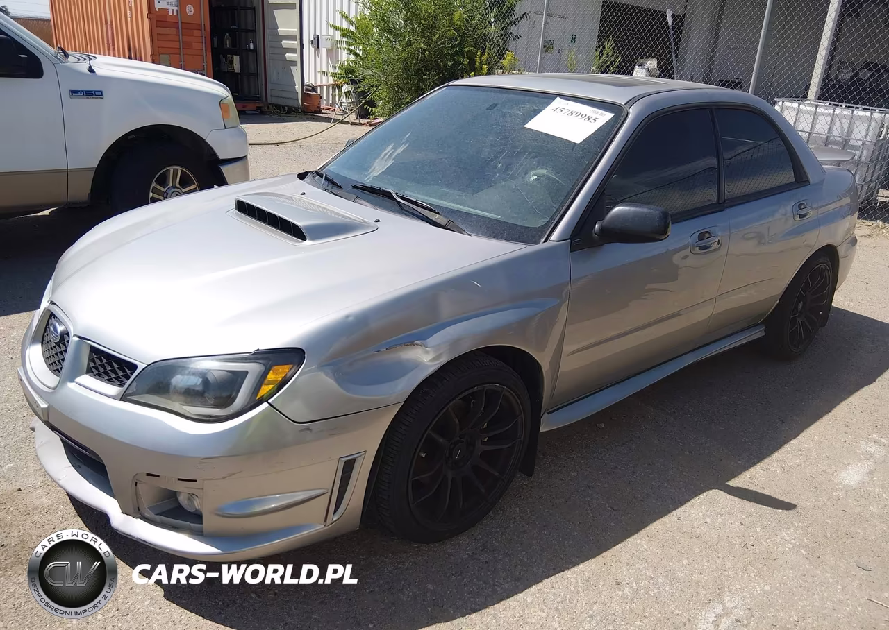 2006 Subaru Impreza Wrx VIN:JF1GD79626H522812 - 2