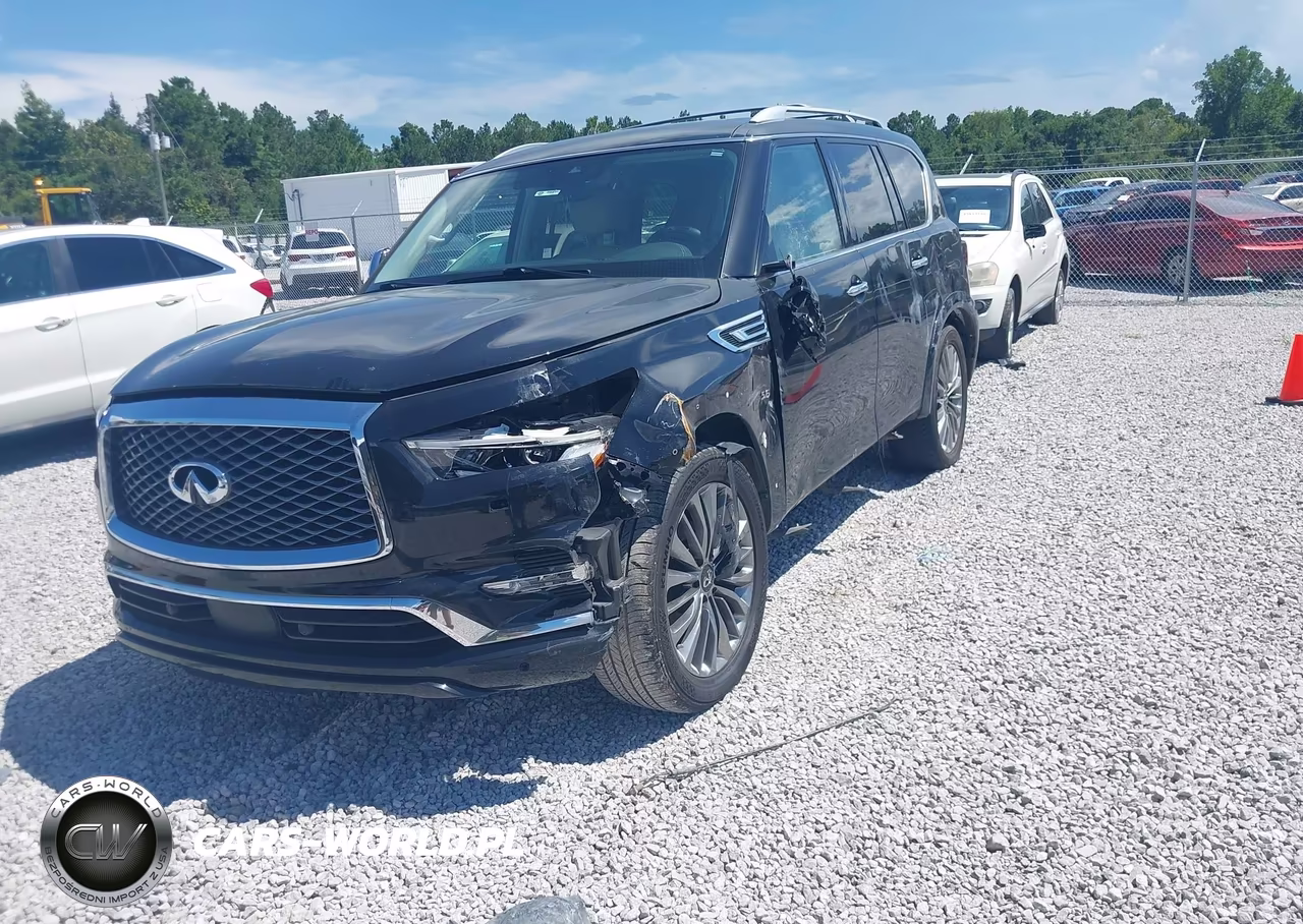 2020 Infiniti Qx80 Luxe VIN:JN8AZ2NF2L9701971 - 2