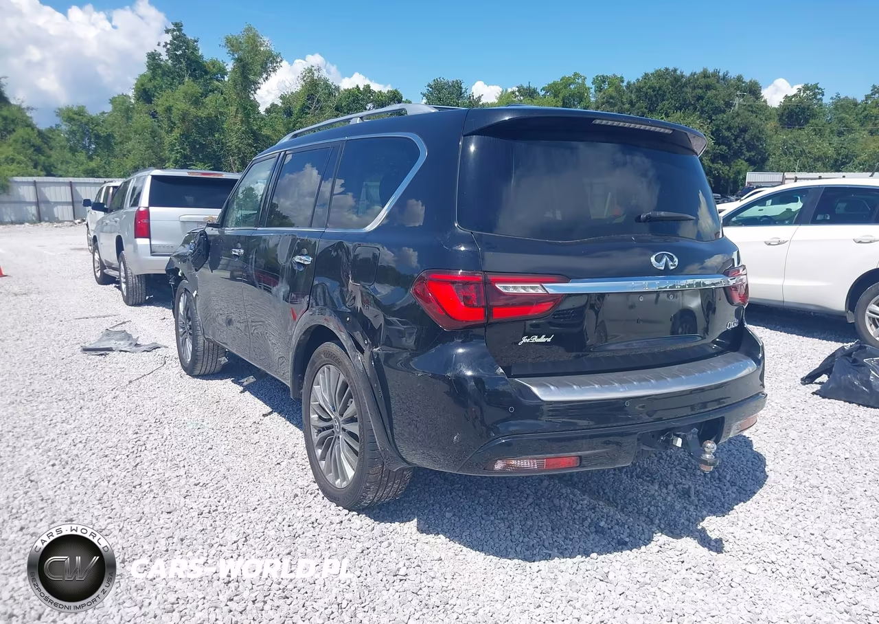 2020 Infiniti Qx80 Luxe VIN:JN8AZ2NF2L9701971 - 3