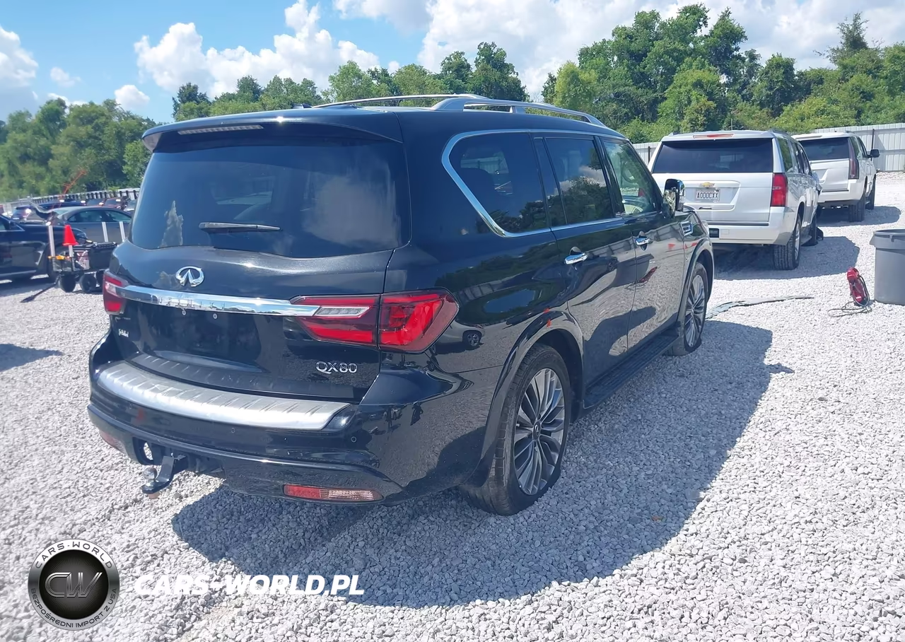 2020 Infiniti Qx80 Luxe VIN:JN8AZ2NF2L9701971 - 4