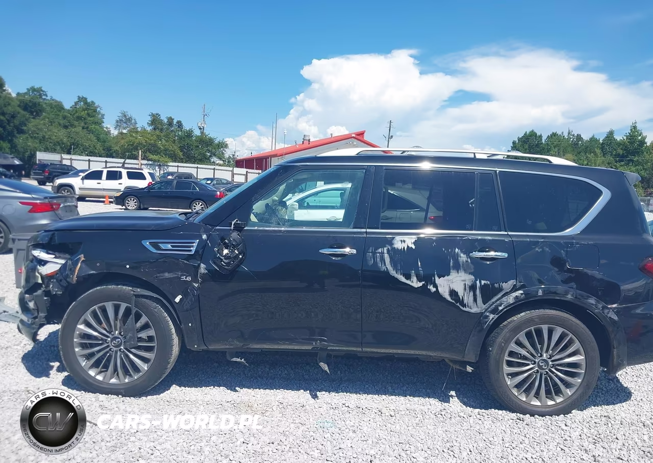 2020 Infiniti Qx80 Luxe VIN:JN8AZ2NF2L9701971 - 6