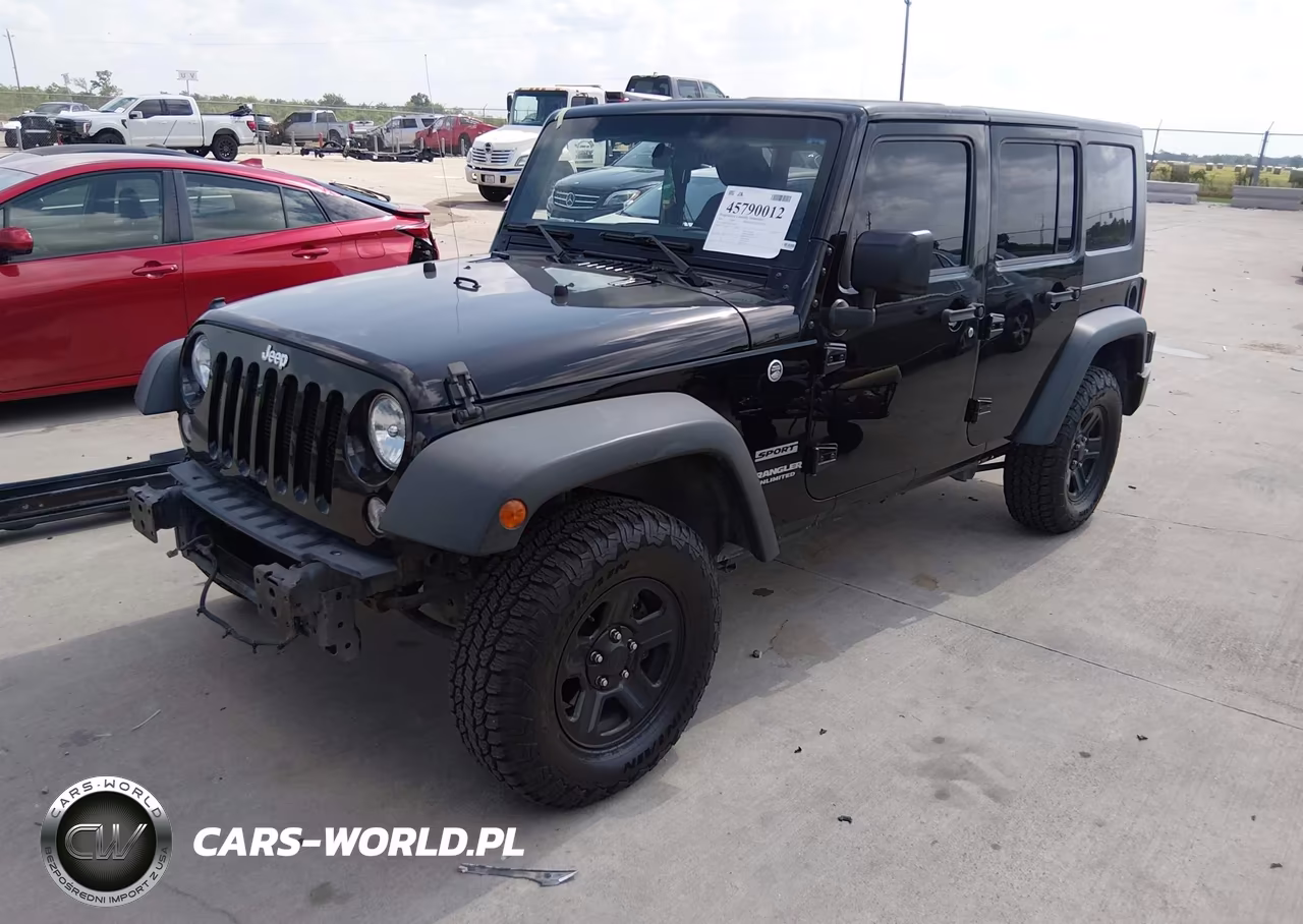 2016 Jeep Wrangler Unlimited Sport VIN:1C4BJWDG1GL118549 - 2